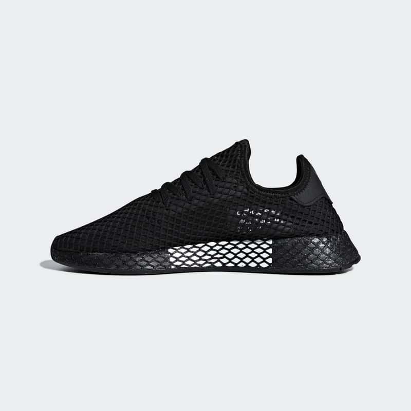 Adidas deerupt runner hot sale triple black